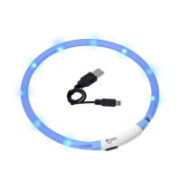 Visio Light LED Leuchtschlauch blau, Leuchthalsband