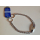 Halskette mit Schild 3mm Stahl verchromt 40 cm