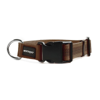 Mystique Hundehalsband gummiert 25mm breit, braun Gr. XL...