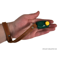Clicker-Armband aus Leder für das Clickertraining