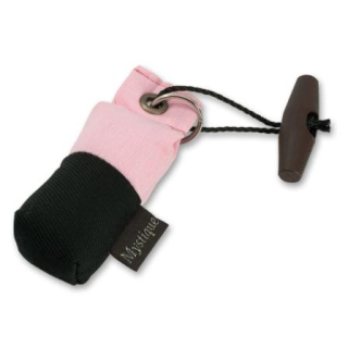 Mini Dummy Marking Schlüsselanhänger schwarz-rosa