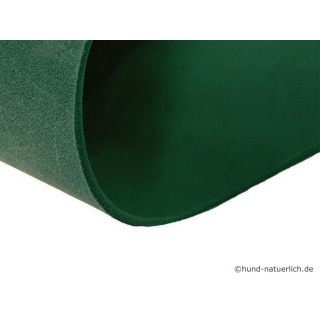 Fettleder Rindsleder Lederstück Zuschnitt 3,5-4,0 mm Blankleder 40cm x 10cm grün