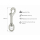 Bolzenkarabiner aus Edelstahl mittel 84mm