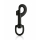 Bolzenkarabiner Zinkdruckguss schwarz matt groß 86mm