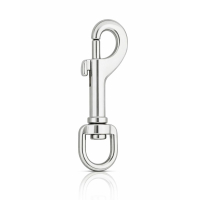Bolzenkarabiner Zinkdruckguss verchromt